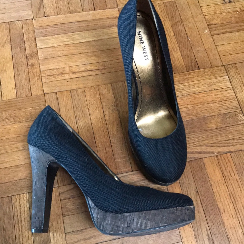 Nine West Black Heels